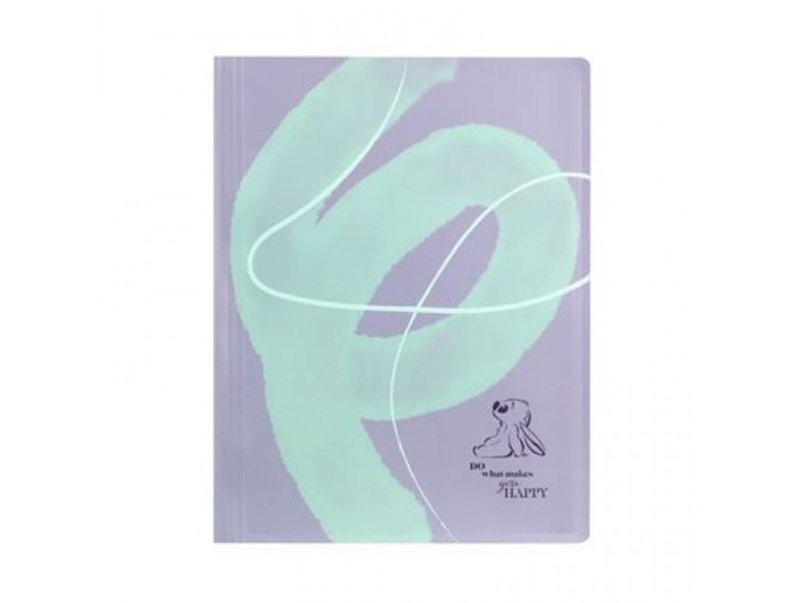Portfolio Stitch 20 Folhas Happy