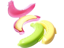 Conjunto De 3 Estojos Protetores Em Formato De Banana, 195*130*44mm, Ideais Para Uso Externo E Viagens