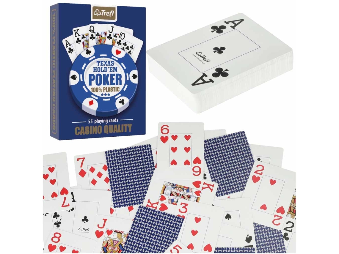Muduko Trefl Cartas De Pôquer 100 Plástico 55 Unidades. Pricenet