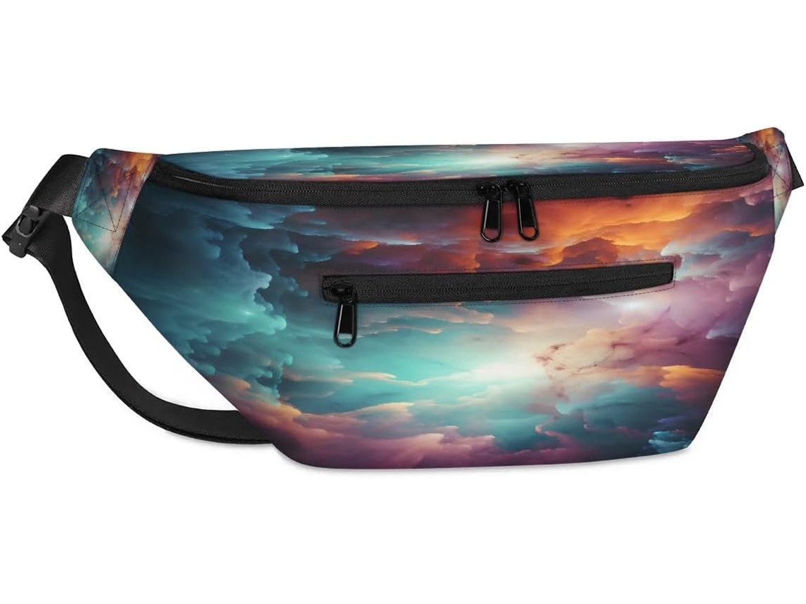 Bolsa de Ombro Tropicallife Abstract Galaxy Nebula para Homens e Mulheres 38 X 25 9 X 19 Cm Impermeável Design