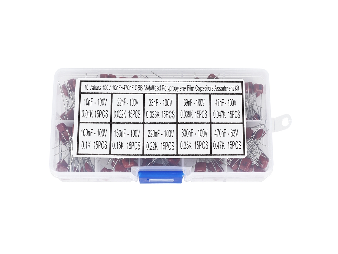Capacitor Cbb de Filme de Polipropileno 10 470nf 63v 100v | S/MARCA
