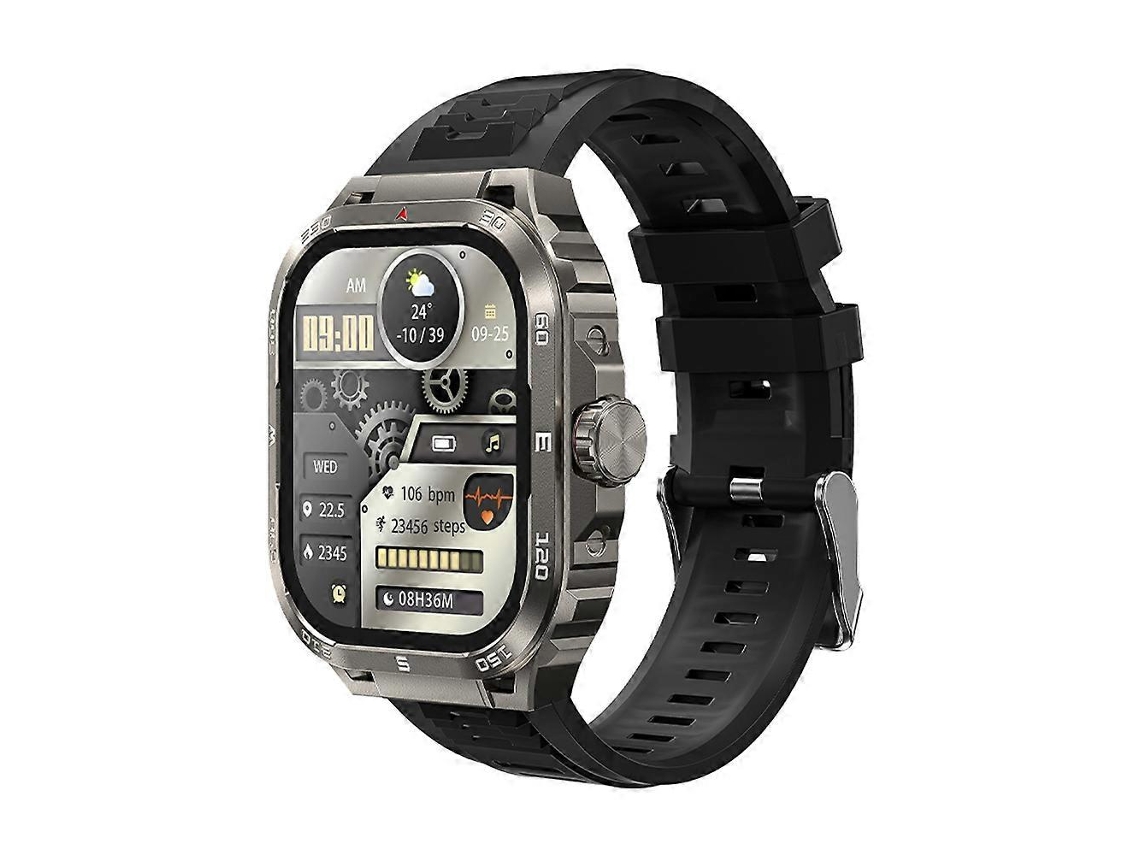 Relógio inteligente Wk Wh 03 2,01 polegadas com suporte para chamadas Bluetooth VONKELIOS