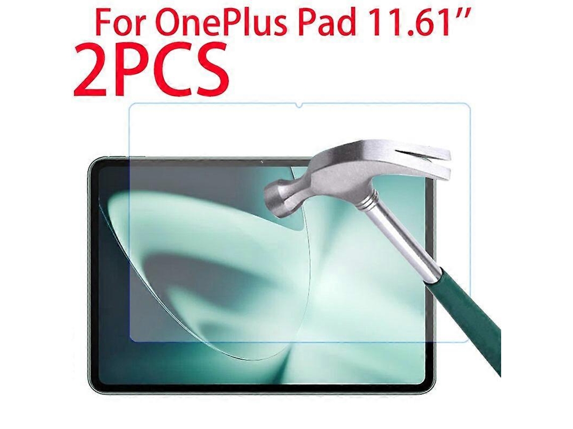 Conjunto de 2 Protetores de Tela de Vidro Temperado com Acabamento em Tecido para OnePlus Pad 11.61 YUNZII