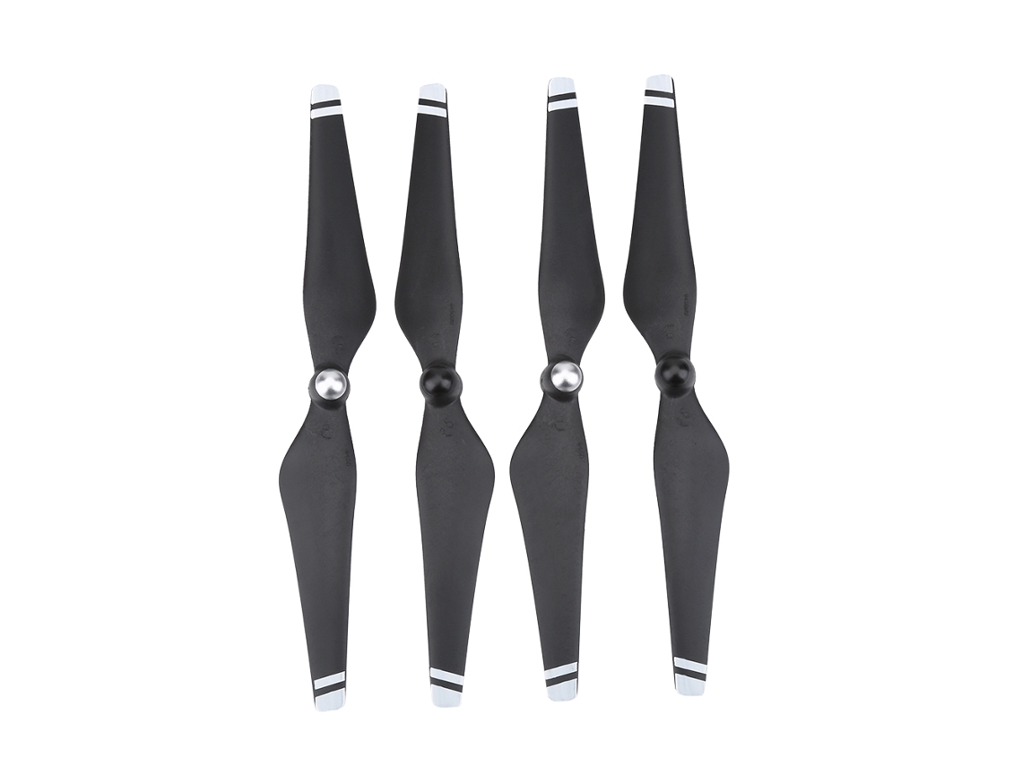 2 Pares de Hélices Autoajustáveis para DJI Phantom 3 Drone Quadricóptero Acessório (Blanca borda)