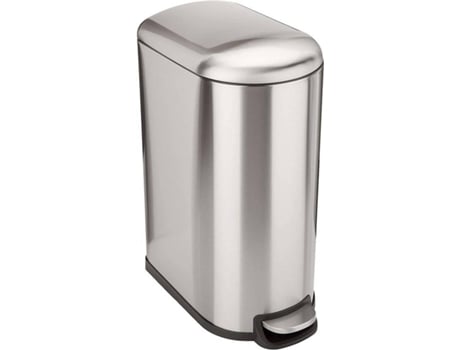 Caixote do Lixo KITCHEN MOVE (Cinzento - Aço Inoxidável - 40 L)