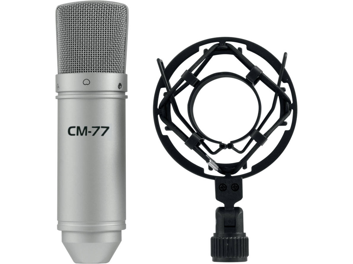 Microfone Condensador OMNITRONIC MIC CM-77