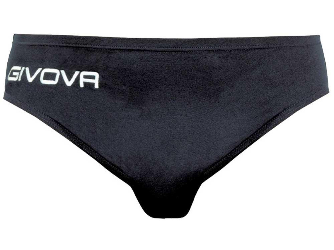 Fato de banho para Mulher GIVOVA Cueca Biquíni Costume Tutore Preto para Natação (S)