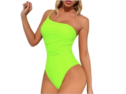 2026 traje de Banho Bikini de Cor Solida para Mulher com Design Sexy e Ajustável