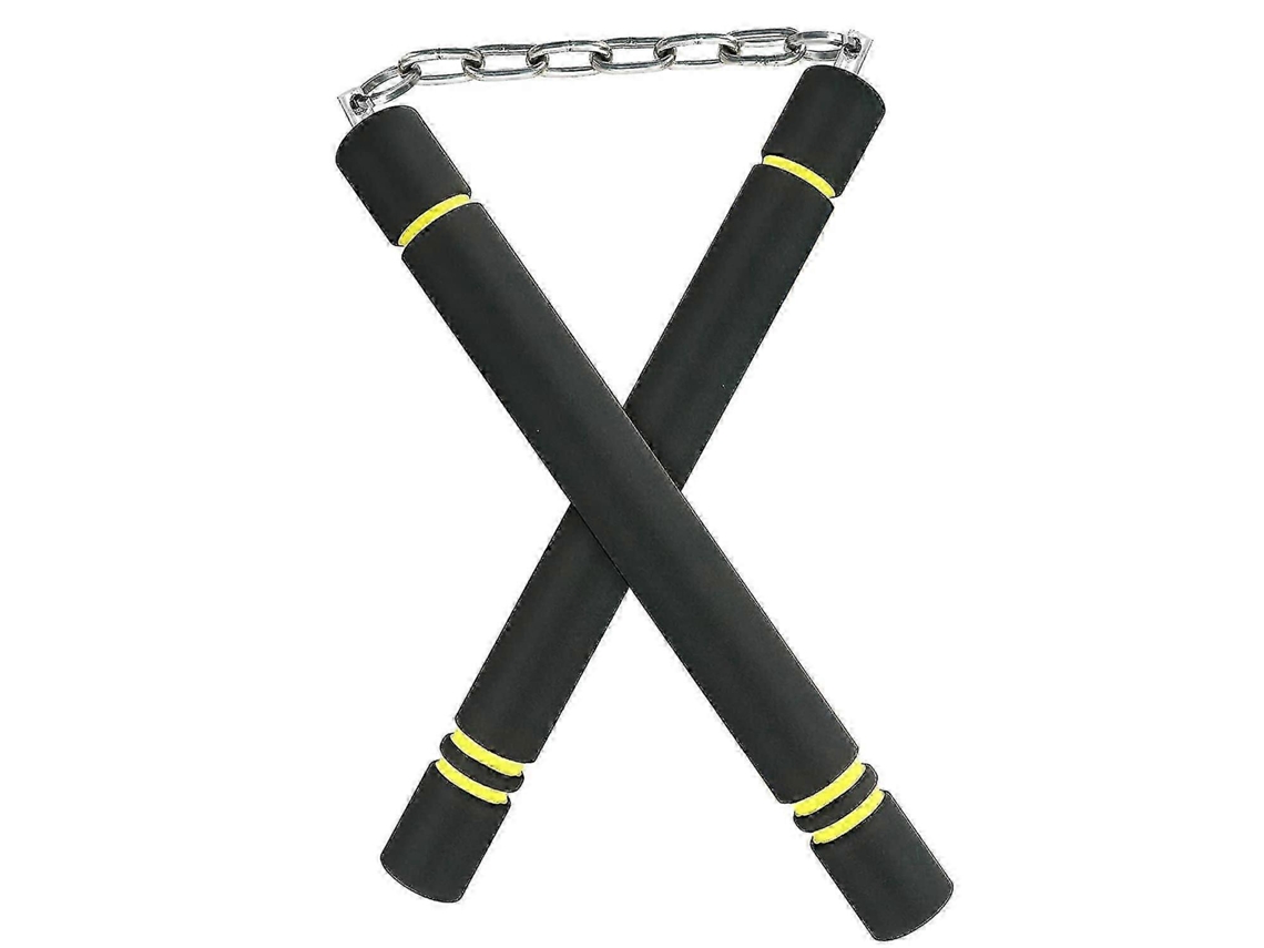 Nunchaku Para Treinamento Black Kung Fu Training Nunchakus 2025 Brilvibera