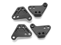 Soporte Inferior De Amortiguador De Metal Para Traxxas Maxx V2 89086-4 Widemaxx Coche Rc 1/10 Piezas De Actualización