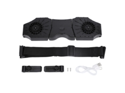Cinto Ventilador Portátil 2 Ventiladores 5000mah Ar Frio