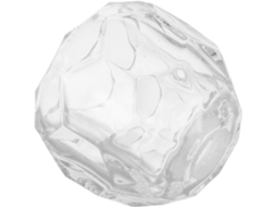 Globo de Vidro Transparente de Substituição para Ventiladores de Teto e Parede. SFUSHOS