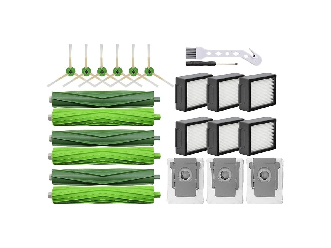 23 Peças De Reposição Ao Robô De Varredura Para ​​irobot Roomba I7 I7+ I3 E5 I6 I8+ Cuich