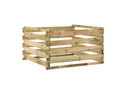 Composter, Composters Vidaxl Verde Madeira De Pinho