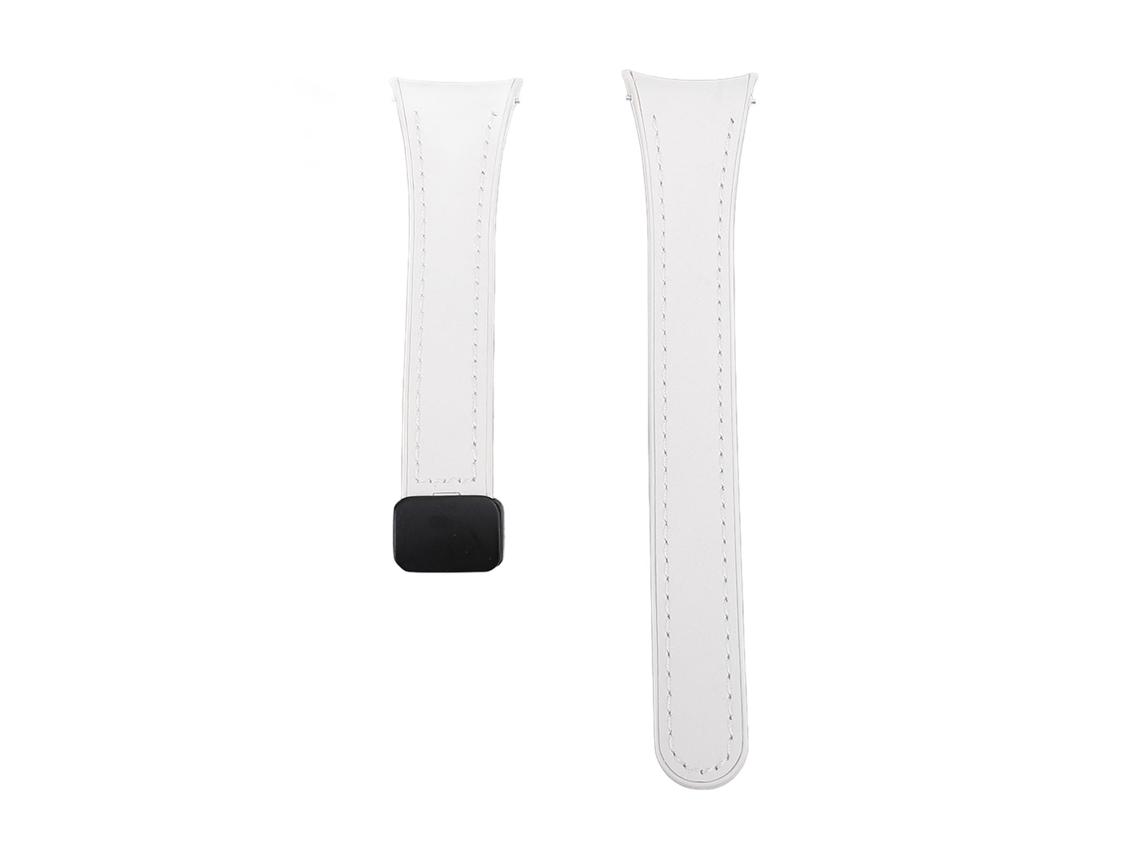 Cinto de Relógio de Silicone para Galaxy Watch 6 5 4 Branco S/MARCA