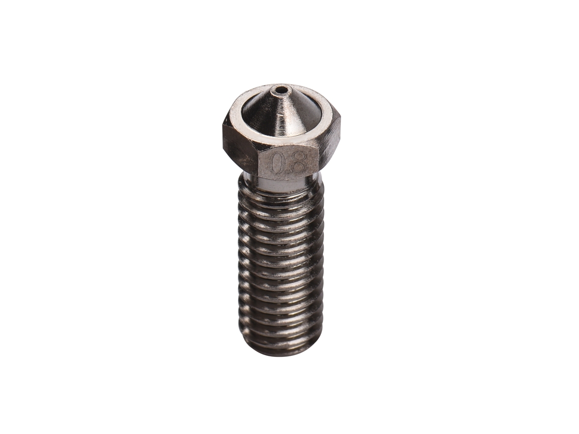 Bico de Impressora 3D Endurecido Volcano M6 Rosca 0.2 1.0mm para Filamento 1.75mm