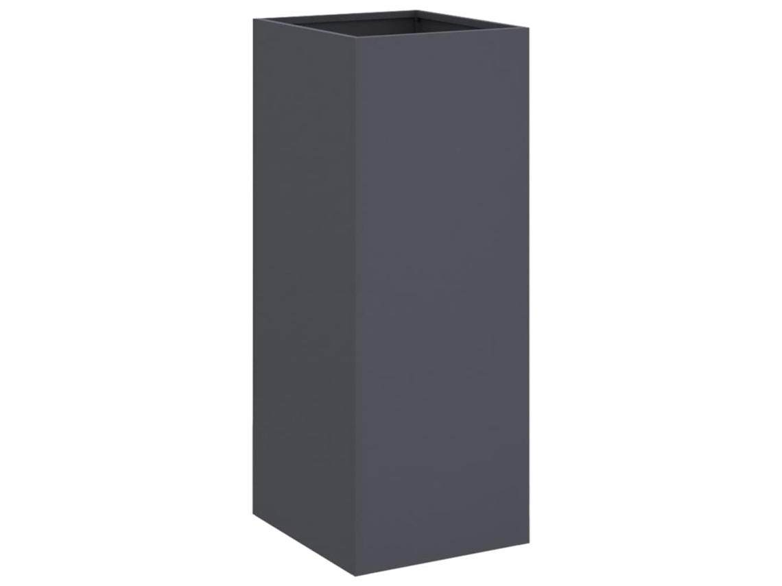 Planter, Planters Vidaxl Antracite Aço (32 X 29 X 75 Cm)