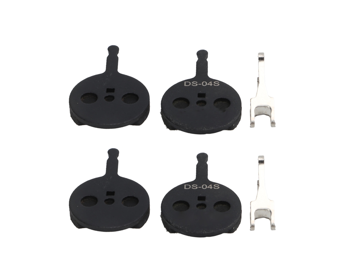 Mali pastilhas de freio a disco semi metálicas para mountain bike, com mola, 2 pares