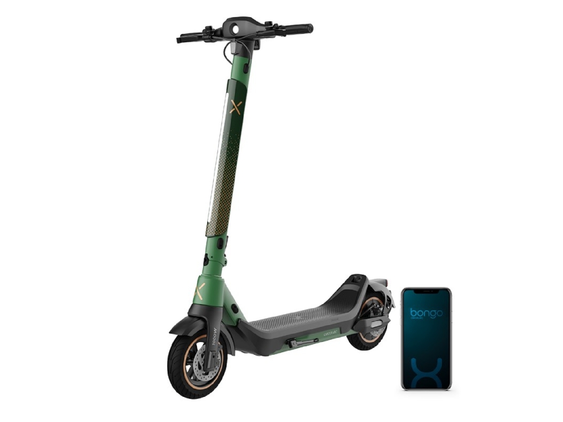 Trotinete Elétrica Com Uma Potência Máxima De 1000 W, Capaz De Superar Declives E Deslocar Se Por Qualquer Superfície. Autonomia De Até 65 Km. Cecotec