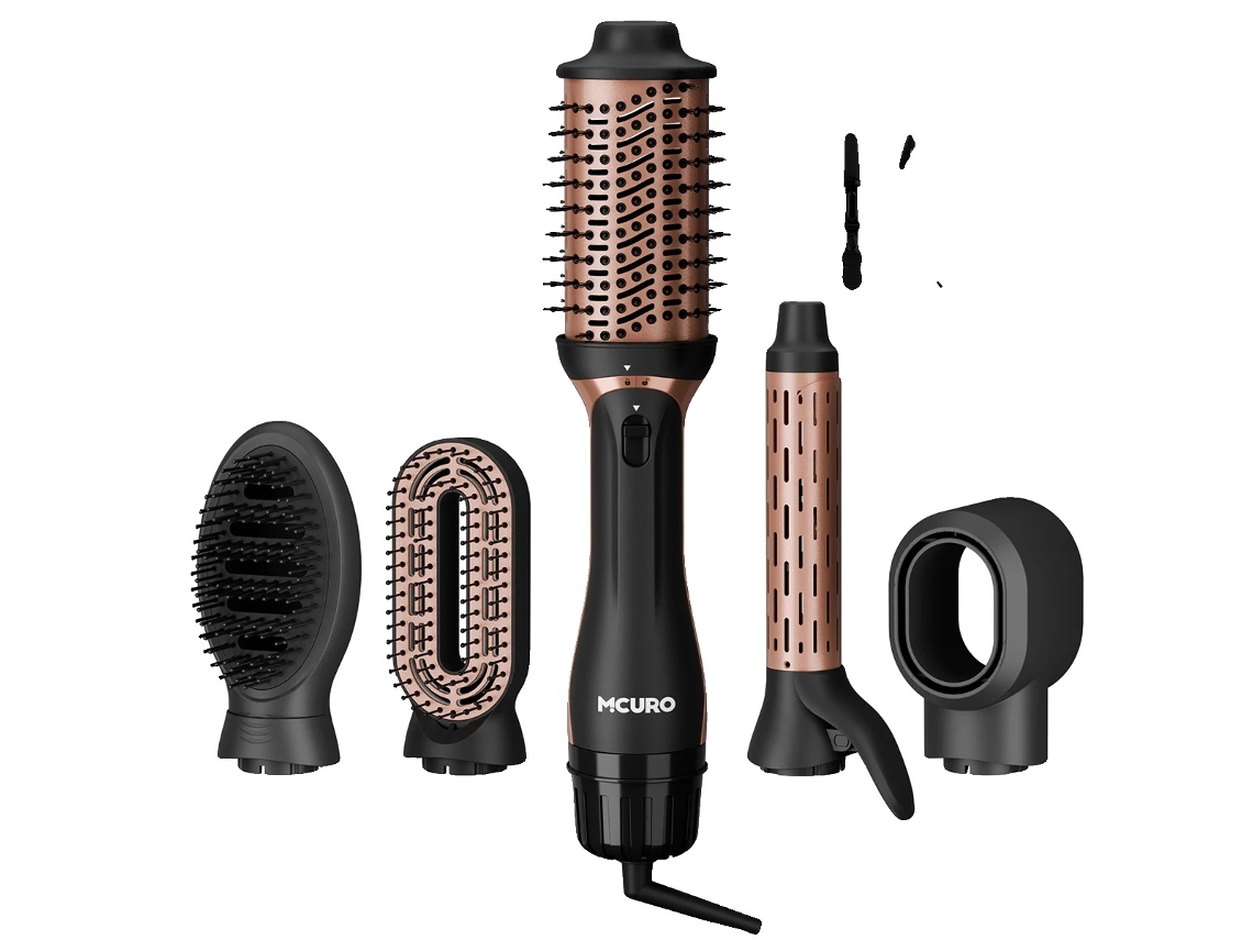 Modelador De Cabelo, 5 Em 1, Tecnologia Iã´nica, Preto, Plugue Eu Oem