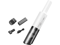 Aspirador De Pó Portátil 120w Com Forte Sucção 6000pa E Carregamento Usb Para Pelos Animais Cascalho Recarregável Via