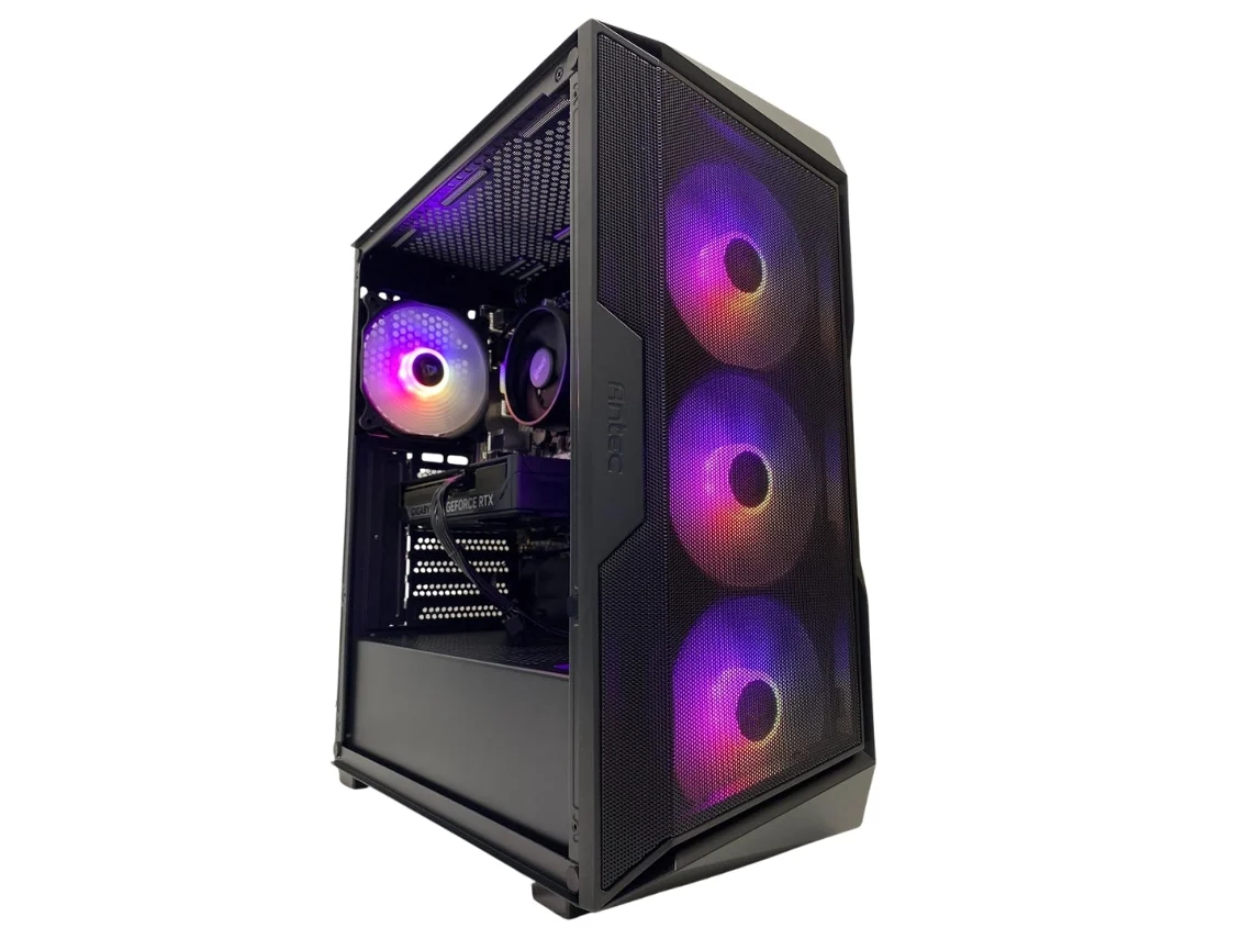 Computador Gamer Tecnowake Bytewake 16 / Ryzen 7 5700x / RTX 5060 8GB / 16GB de RAM / SSD NVMe de 1TB / RGB / Wi-Fi