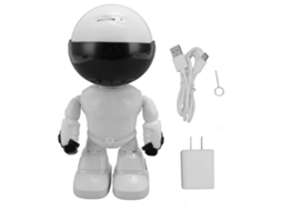 Câmara De Segurança Interior Wifi Hd 1080p Com Detecção De Movimento, Alarme E Áudio Bidirecional Para Bebê, Babá E Mascotas