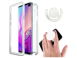 Kit Capa Fullbody Frente e Verso Popsocket Suporte para Huawei Mate 30 Pro
