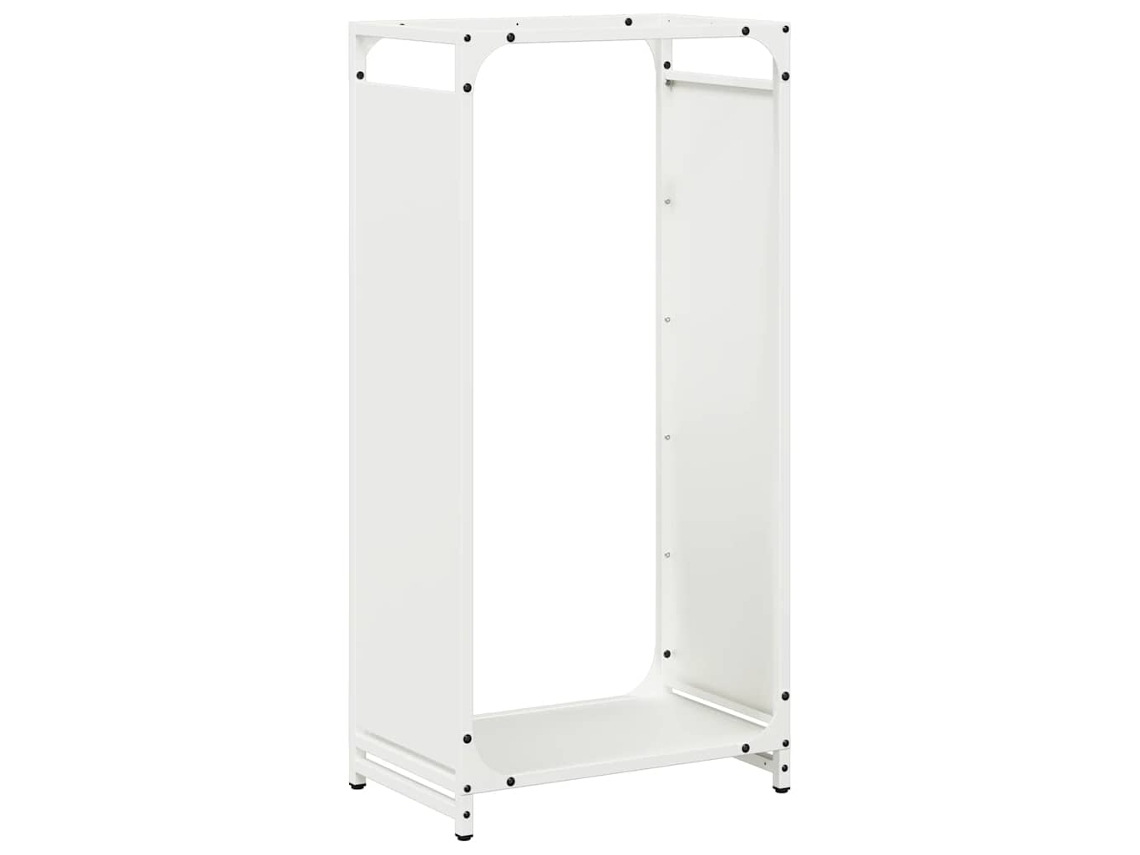 Firewood Rack, Firewood Racks Vidaxl Branco Aço (44 X 28 X 90 Cm)