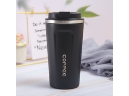 2026 taza Térmica Viaje Acero Inoxidable Doble Pared Reutilizable Ecológica 510ml Negro