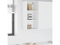 Vidaxl Armário Suspenso Branco 40 X 29,5 X 80 Cm Derivados De Madeira