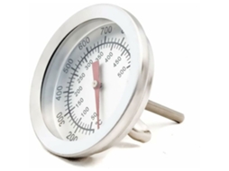 Termômetro Analógico Resistente Ao Calor Para Grelhas, Fornos E Defumadores. 10°c 500°c Aquaforge