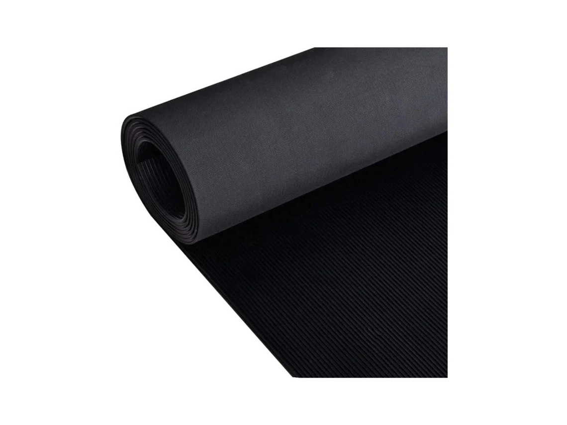 Estera Antideslizante Suelo Caucho Goma 3mm | Cordon Fino | 1 Metro De Ancho | Varias Medidas 1x 1 M Cordoncillo Fino