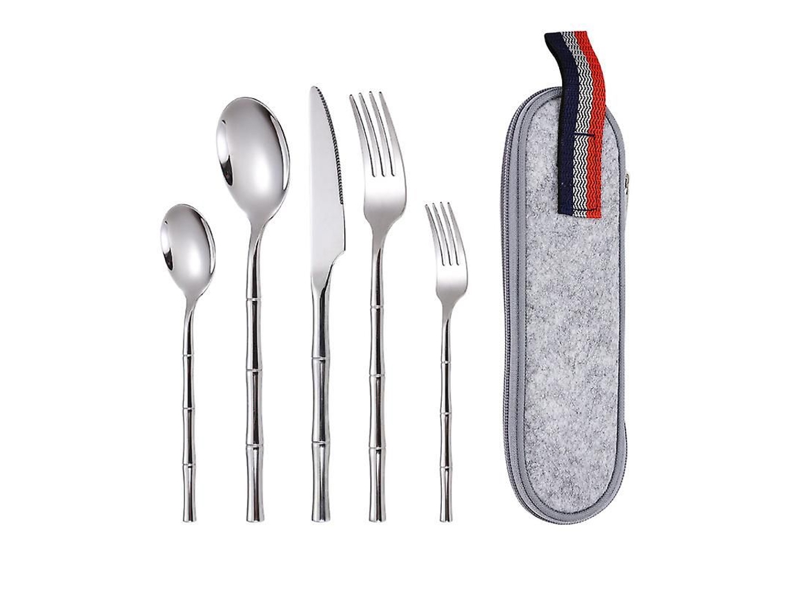Conjunto De 5 Peças De Talheres.