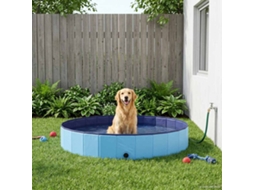 Vidaxl Piscina Para Cachorros Ø300 X 38 Cm Pvc Grosso Azul
