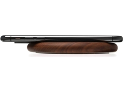 Carregador Qi WOODCESSORIES Ecopad Castanho
