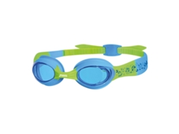 Óculos de Natação AQUAFORGE Little Twist infantil, azul e verde, tamanho único