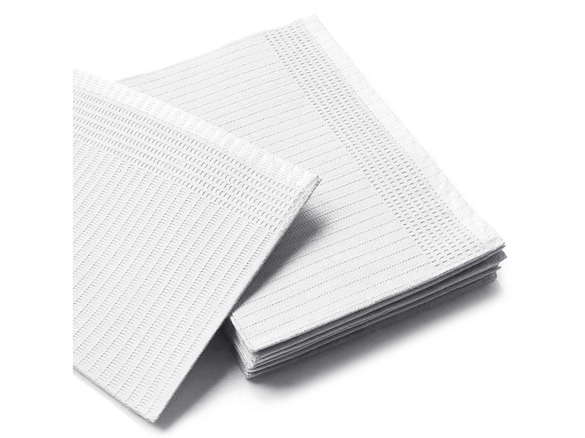 Almofada Descartável Para Unhas, 125 Peças, Dobrável, Para Mesa De Manicure, Papel Para Limpeza De Unhas, Tapete Branco Hengrongshen
