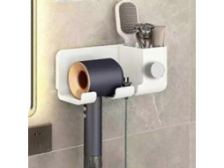 Suporte para Secadora de Cabelo , Gancho Banheiro, C Abelo com Organizador Cab GOKOCO (1 Unidade)