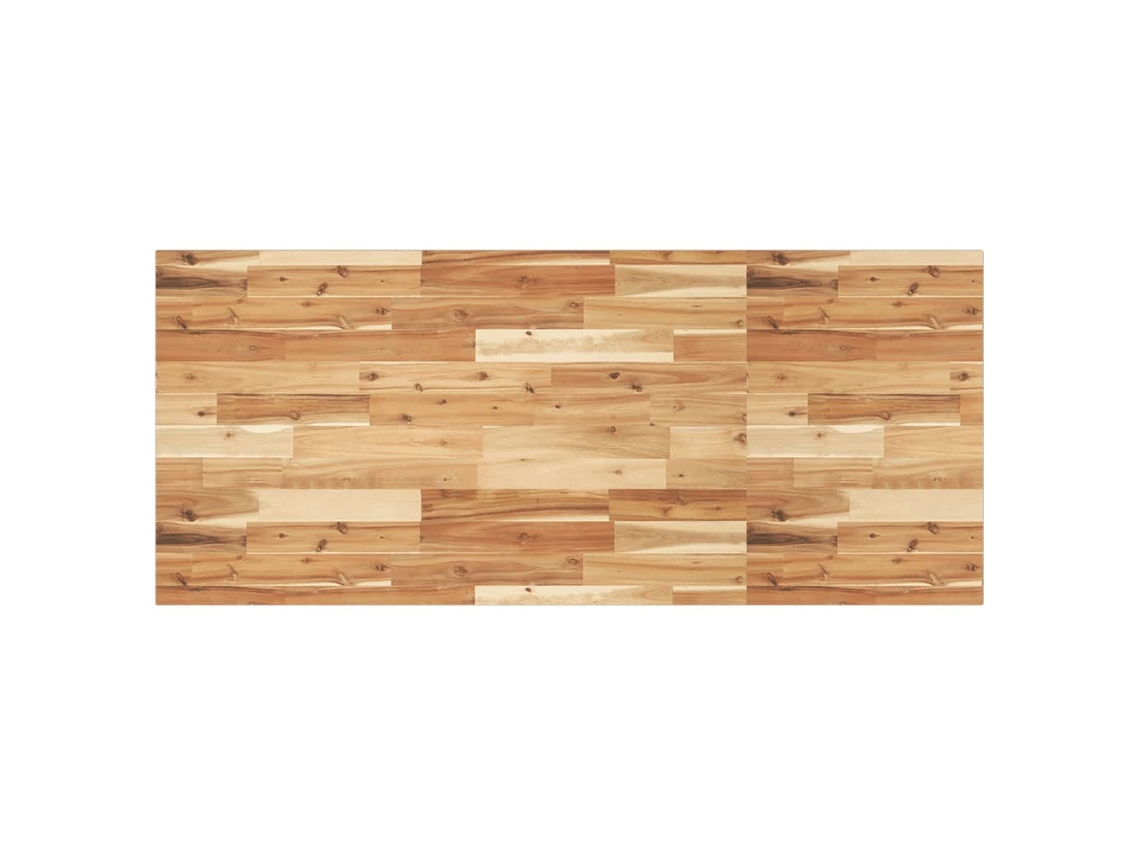 Vidaxl Tampo P/ Móvel De Wc 120x60x2cm Acácia Maciça Acabamento A Óleo