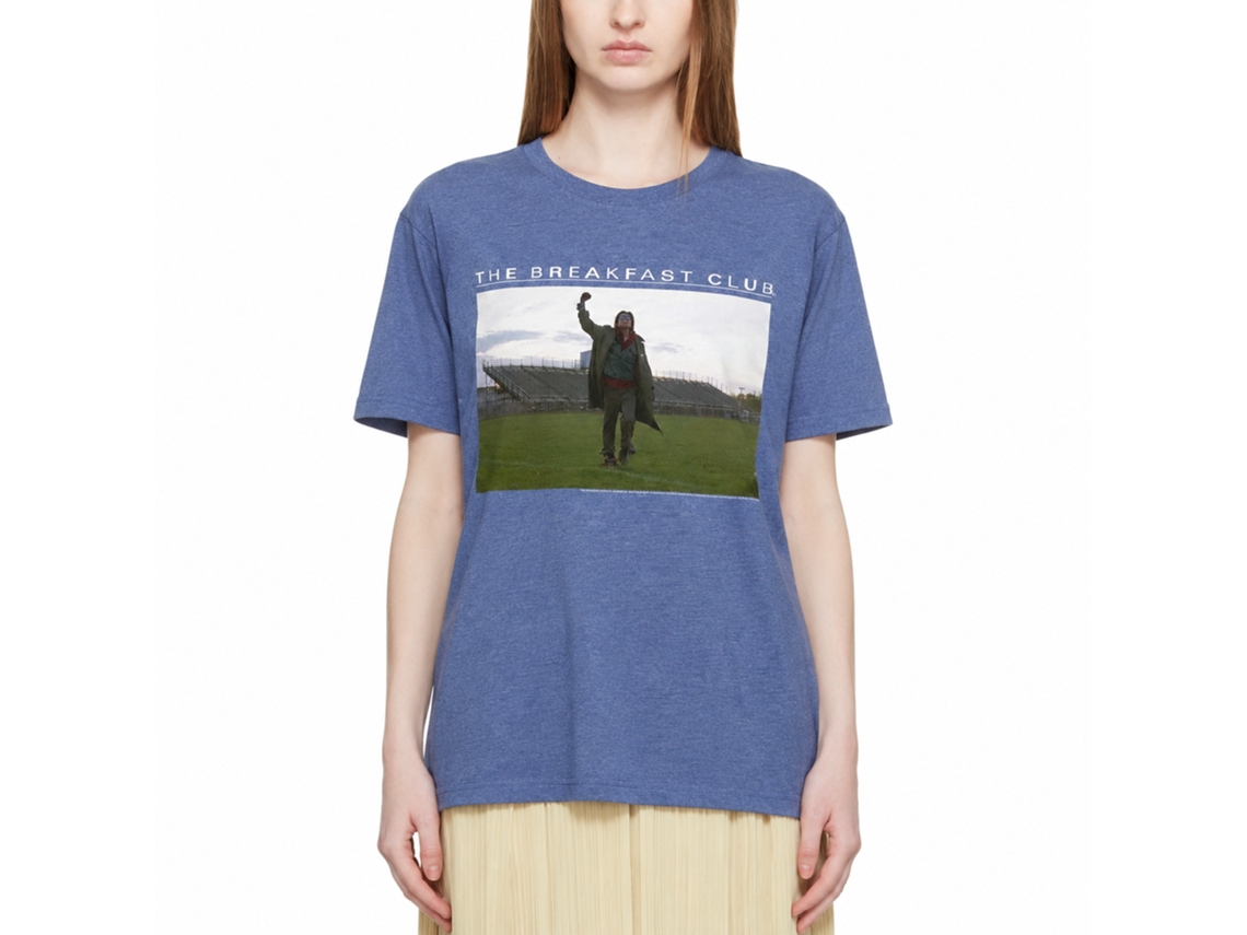 Rockinstone Breakfast Club Movie Football Fields Heather Royal Adult T-shirt Size:m