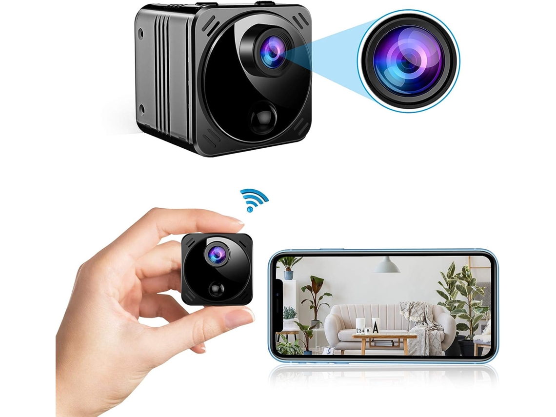 Câmara COZEVDNT de Vigilância Sem Fio Wifi Real 1080P Alta Definição Detecção de Movimento Visão Noturna