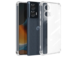 Capa Cantos Reforçados Choques para Motorola Motorola Edge 50 Fusion MAYAXESS Silicone Transparente