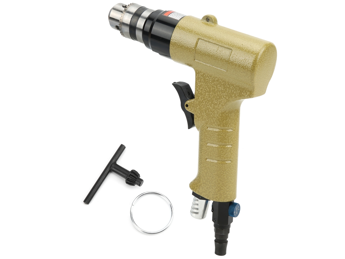 Taladro Neumático De Pistola Reversible Industrial Kp-550n 3/8 10mm Para Madera Herramientas Neumáticas