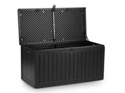 Caixa De Jardim 109 X 51 X 55 Cm 270 Litros Preta Plonos