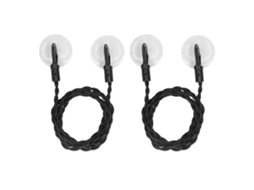 Rack de secagem com 10 grampos plásticos portáteis S/MARCA