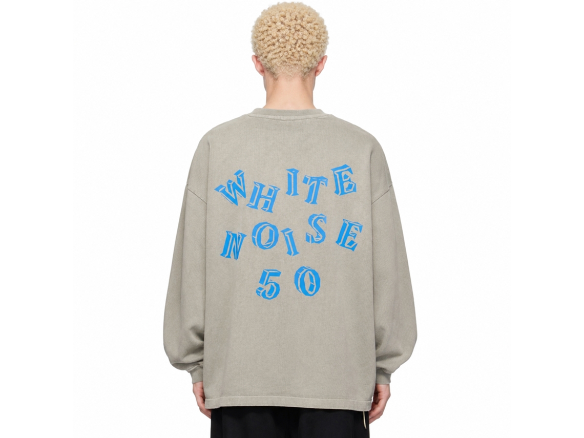 Rockinstone White Noise 50 Freedom Of Failure Sweatshirtdouble-sided Print Unique Designer Style