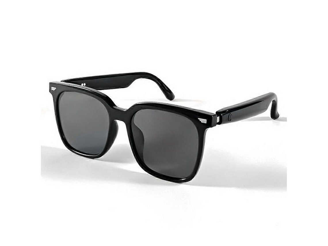 Óculos de tradução sem fio GS01 com Bluetooth, compatíveis com fones de ouvido e lentes polarizadas, ideais para dirigir e andar de bicicleta.