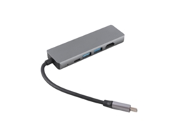Hub Usb C 5 em 1 com Ethernet e 4k LAXISCREED