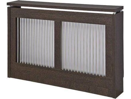 Cobertura do Radiador  Cristian 3090 (Wengue - Aglomerado de Alta Densidade e Melamina - 83.5 x 90 x 18 cm)